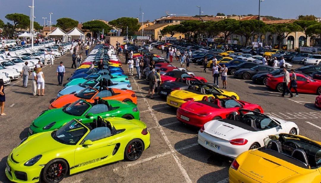 Paradis Porsche Saint Tropez (organisé par Michel et Claudie)